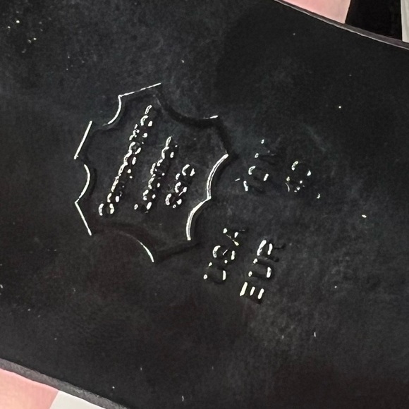 S60. NWT Nina Nora Black Heels Black Luster Satin 10M - Picture 9 of 9